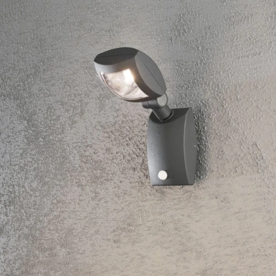 Konstsmide Latina LED Wandlamp 3W - Antraciet - afbeelding 3 van 6