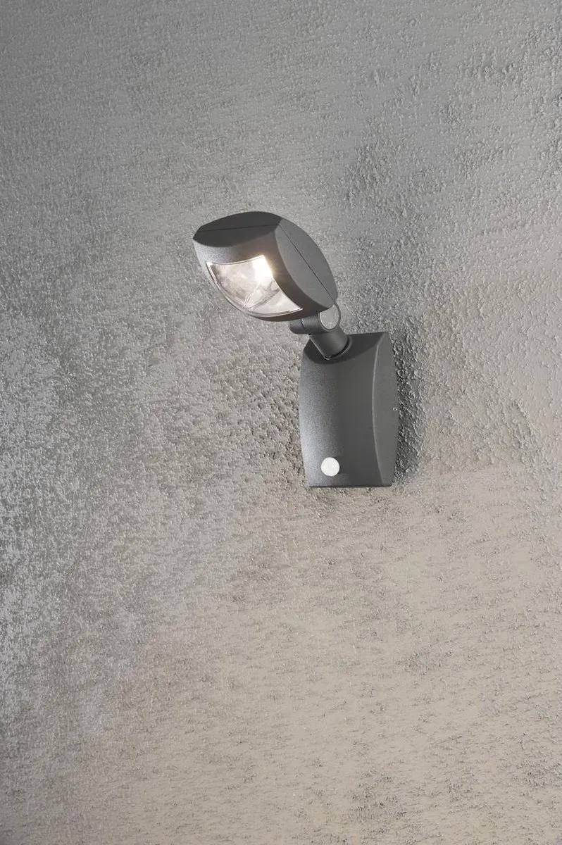 Konstsmide Latina LED Wandlamp 3W - Antraciet - afbeelding 5 van 6