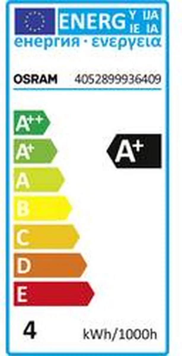 OSRAM 4052899936478 LED-lamp Energielabel A+ (A++ - E) E14 Kaars 2.5 W = 25 W Warmwit (Ø x l) 35 mm x 99 mm 1 stuk(s)