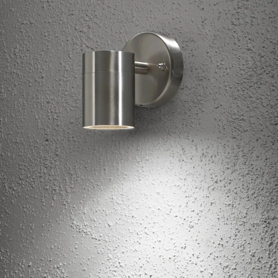 Konstsmide Modena Wandspot GU10 - 13cm - RVS
