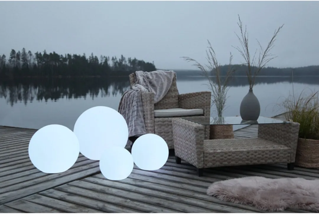 Star Trading 803-72 LED Lichtdecoratie Ketting - 8x Blauw 0.5W - Ø40cm