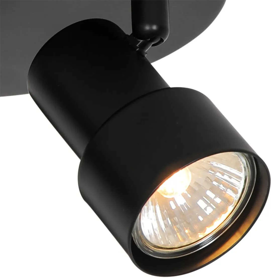 Nordlux Boston Plafondlamp 3x GU10 - 20cm - Zwart