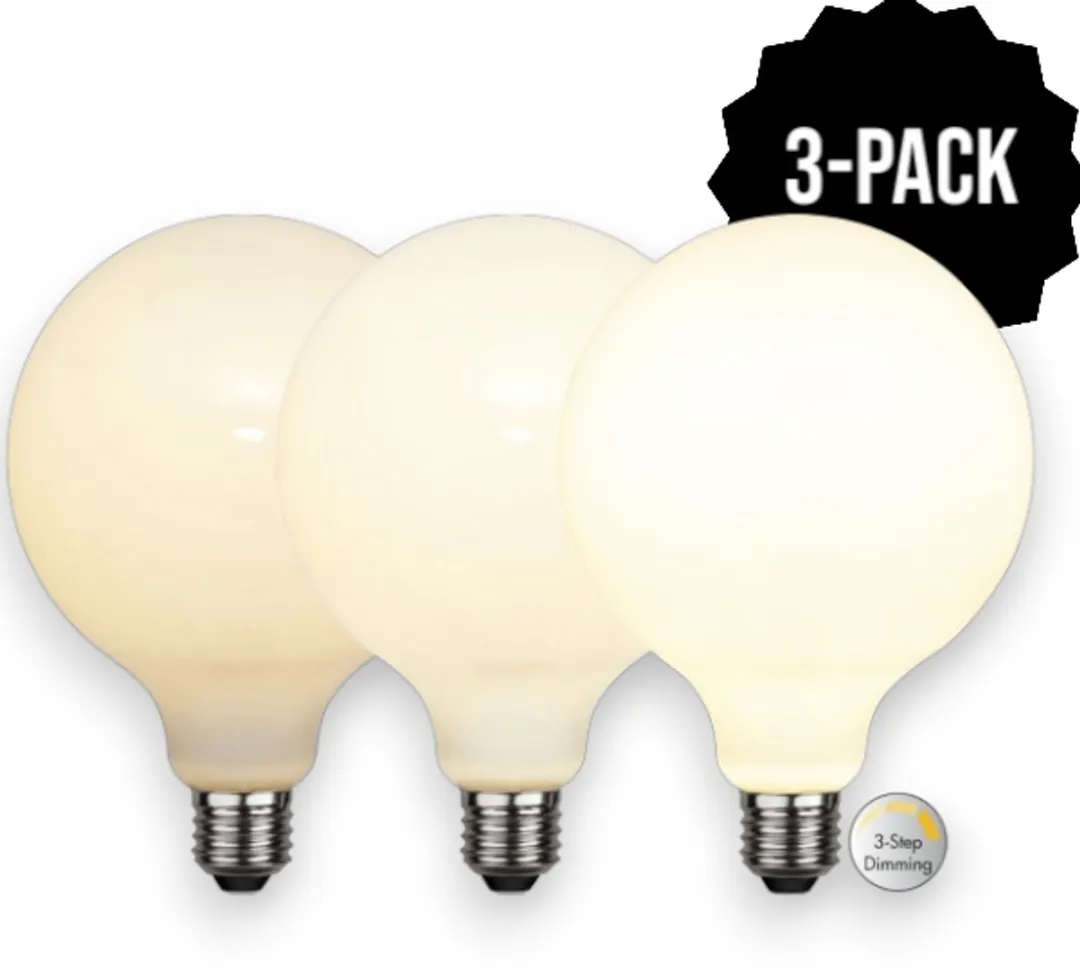 Star Trading G125 Globelamp 3-Pack