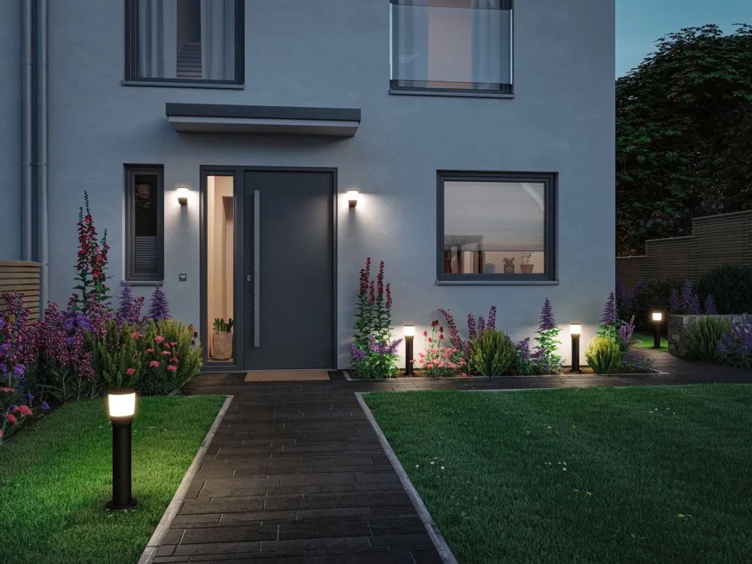 Paulmann Bako LED Wandarmatuur Buiten 20W - Antraciet
