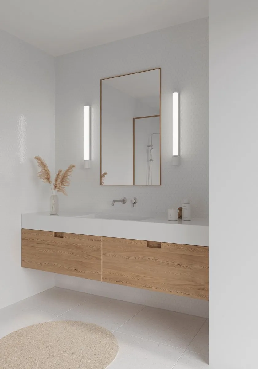 Nordlux Malaika 68 Wandlamp 15W IP44 - Wit