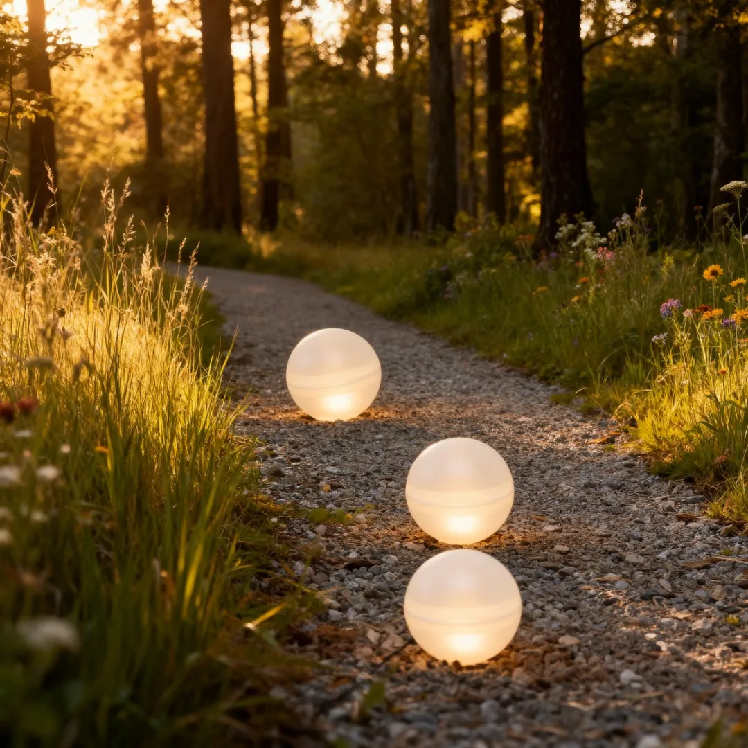 Grundig Solar Grondverlichting 5x Tuinfakkels - Multicolor