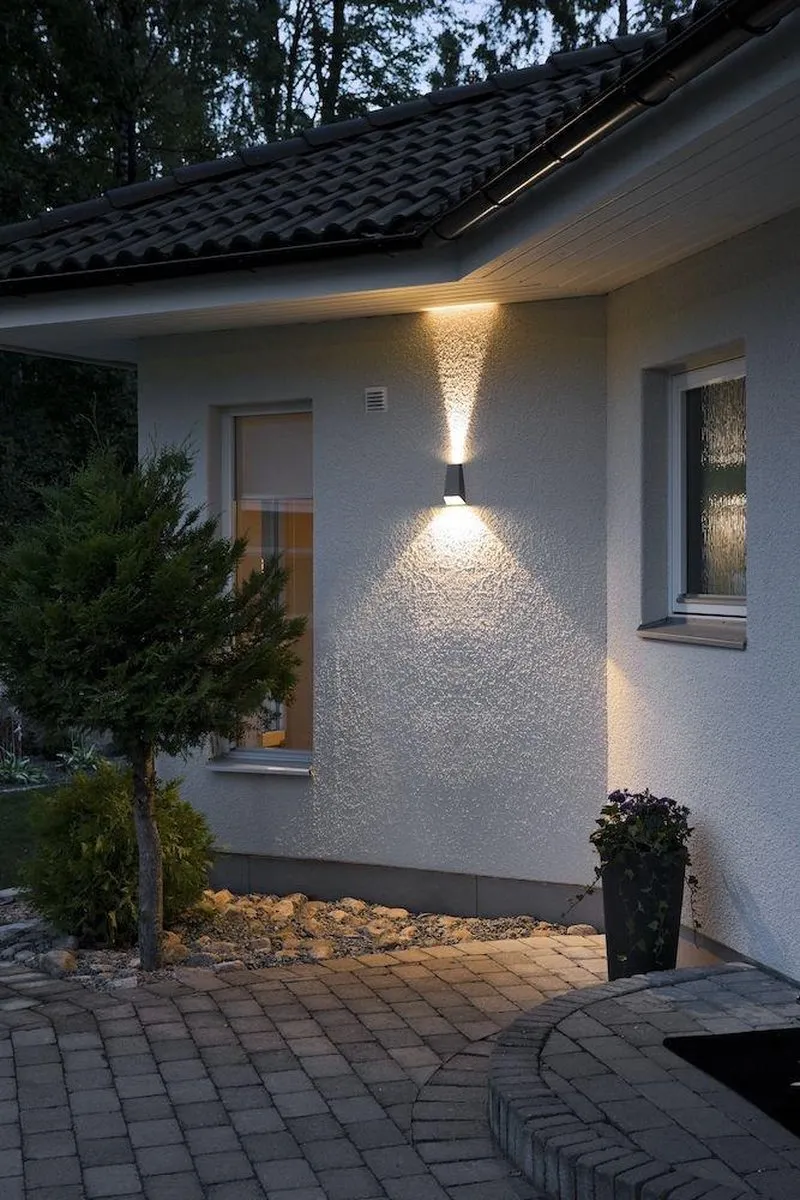 Konstsmide Wandlamp Imola 6W - Antraciet