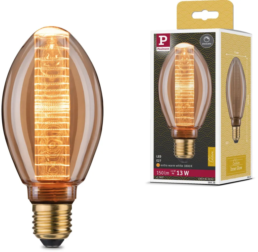 Paulmann Inner Glow Edition LED-gloeilamp E27 3,6W 120lm