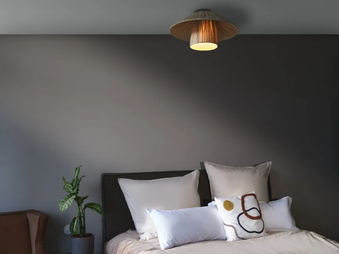 Osram Decor Bamboe Plafondlamp 400mm - E27 - Bruin