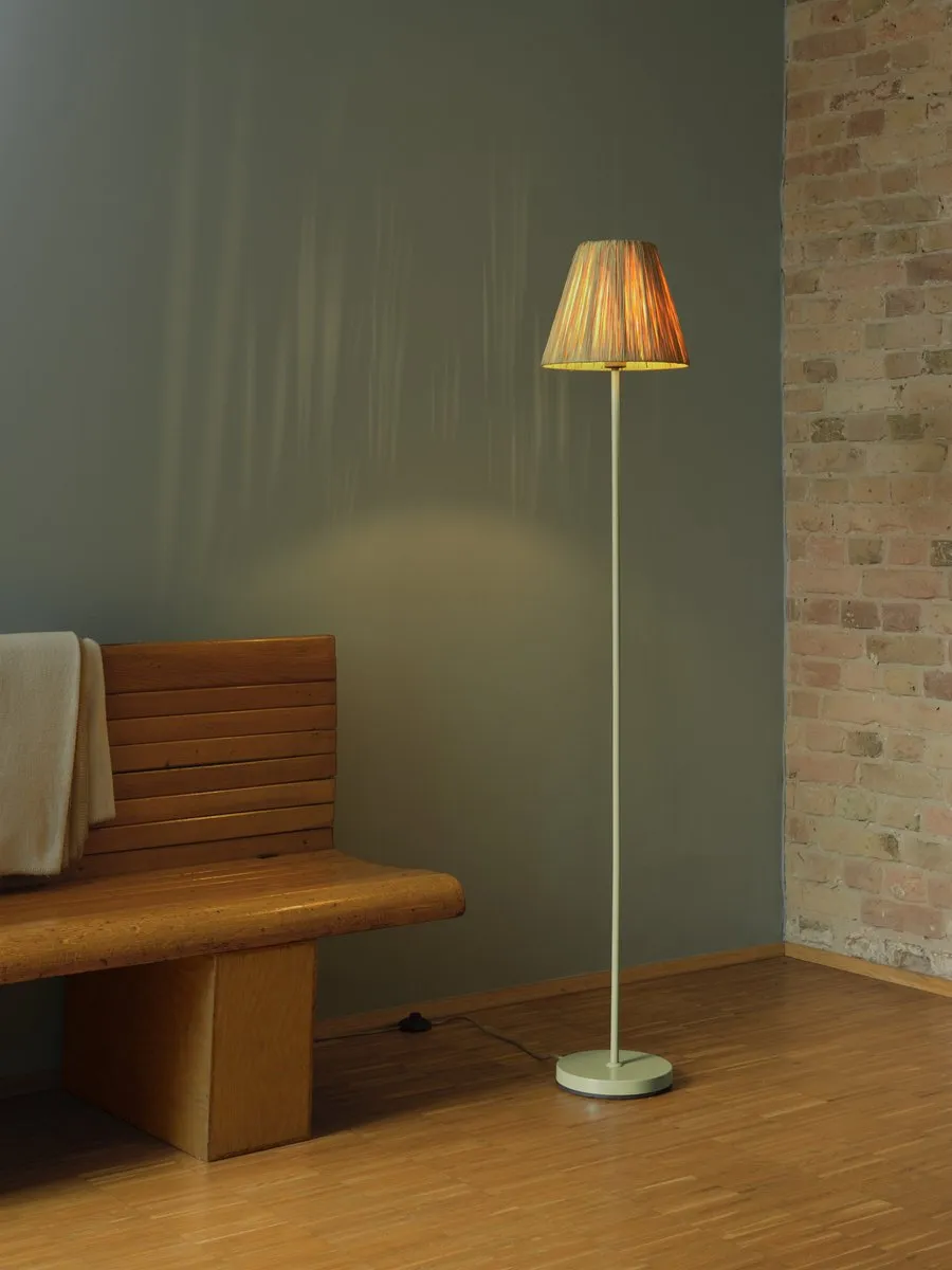 Osram Decor Raffia Vloerlamp E27 - 160cm - Groenbruin - afbeelding 6 van 6