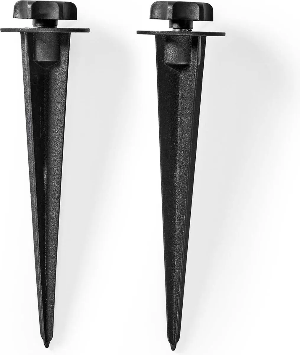 Nedis Grondpennen - 2 Stuks - Zwart - afbeelding 6 van 6