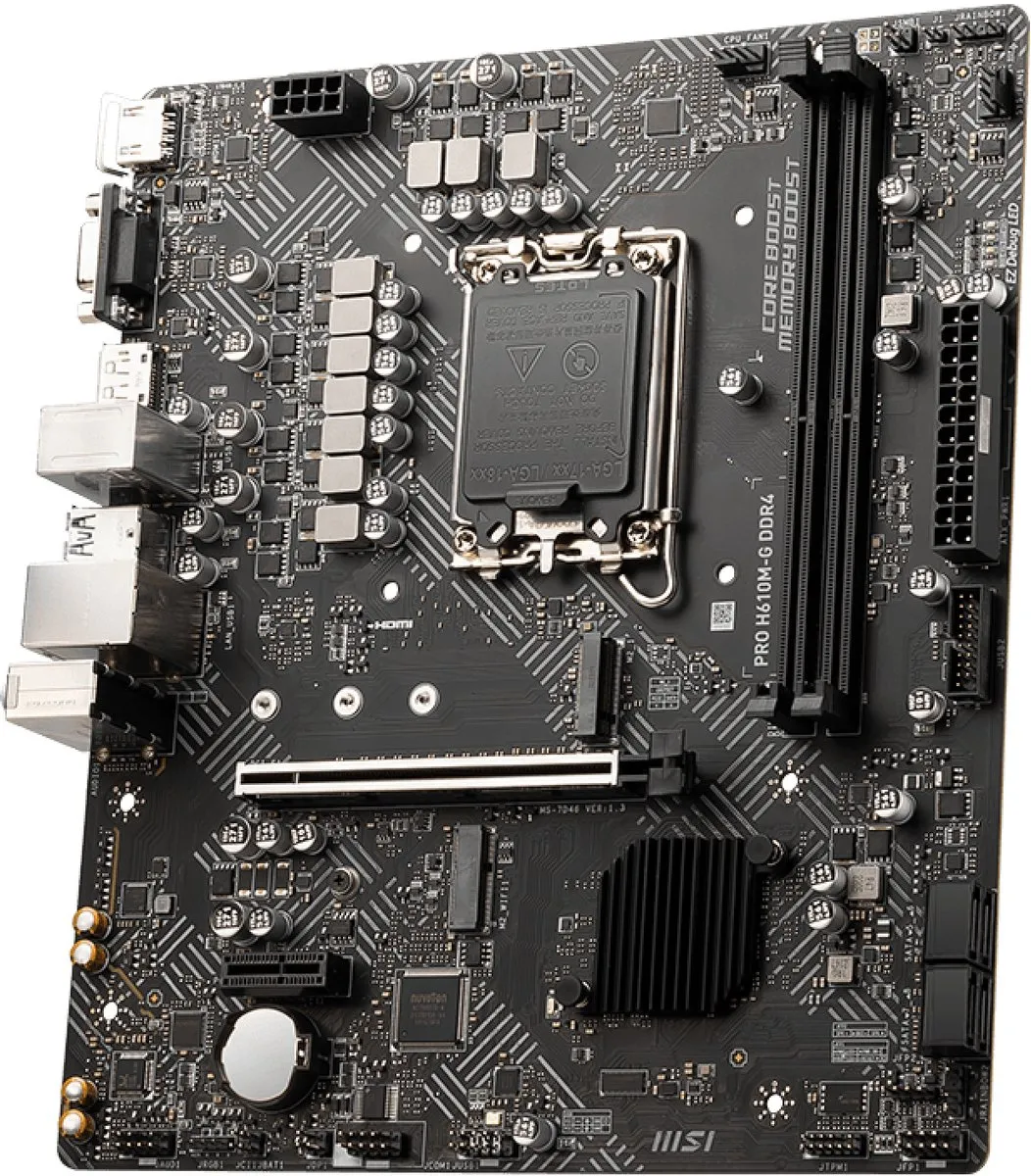 MSI PRO H610M-G Moederbord - LGA1700 - DDR4
