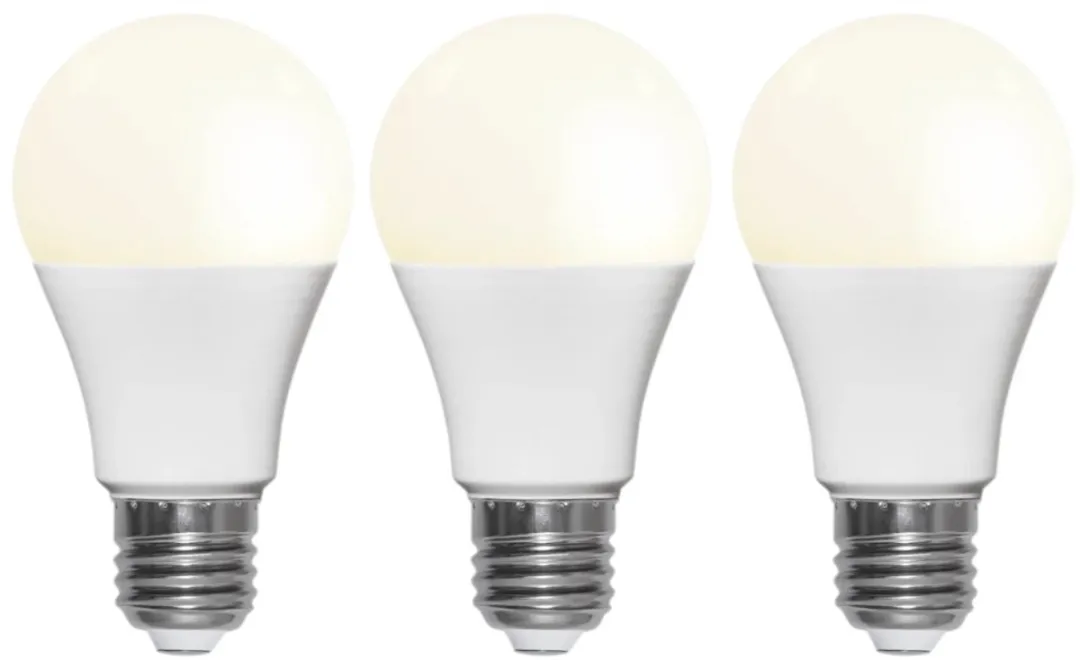 Star Trading Bewegingssensor E27 4.8W Extra Warm Wit - 3 Stuks