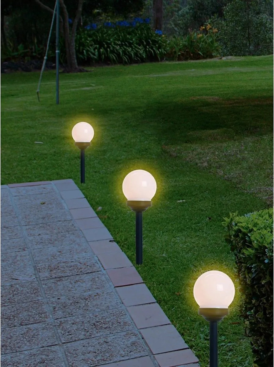 Lumineo Solar Prikspots 12x - Warm Wit