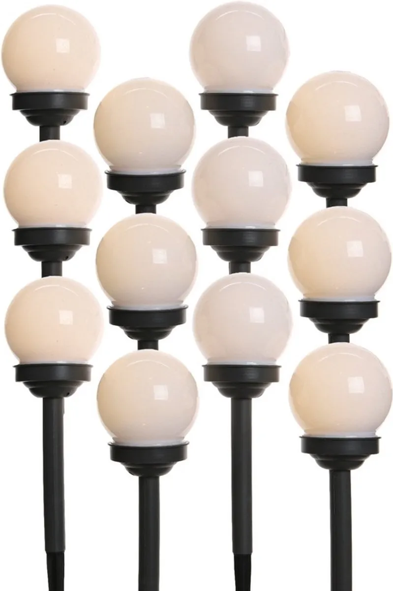Lumineo Solar Prikspots 12x - Warm Wit