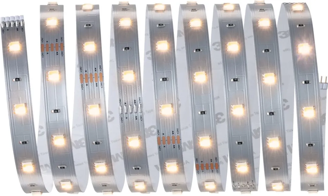 Paulmann MaxLED 250 LED-strip Instelbaar Wit 250cm - Zilver