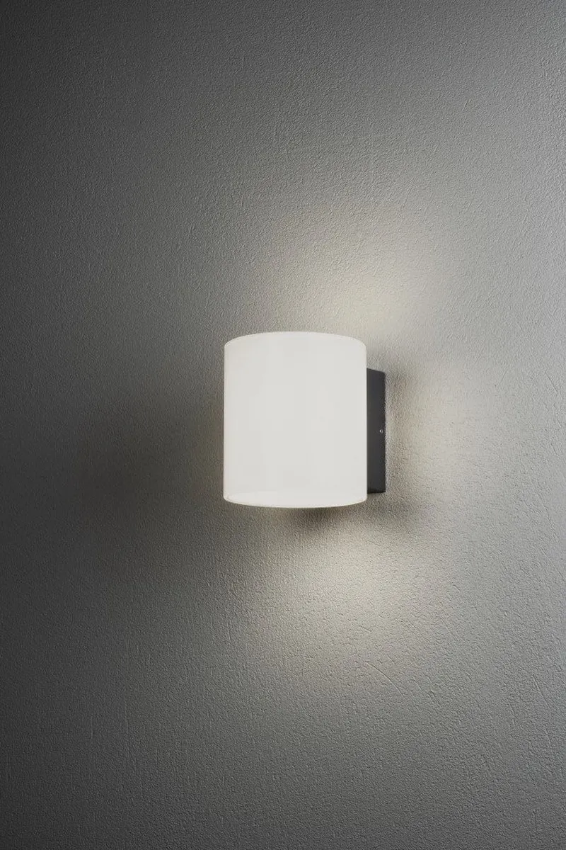 Konstsmide Wandlamp Foggia Led 17,5 Cm 290lm 3000k Antraciet