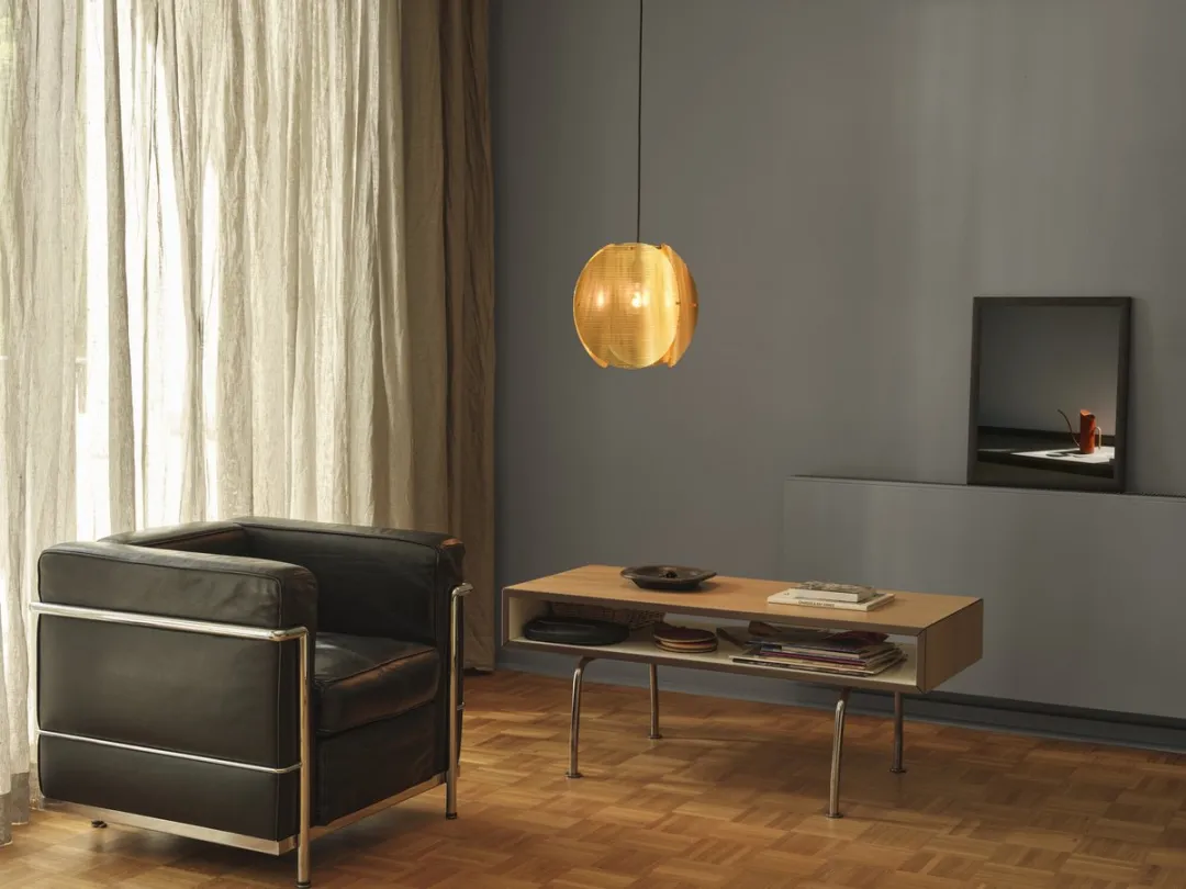 Osram Decor Folded Globe Hanglamp E27 - 380mm - Goud - afbeelding 6 van 6