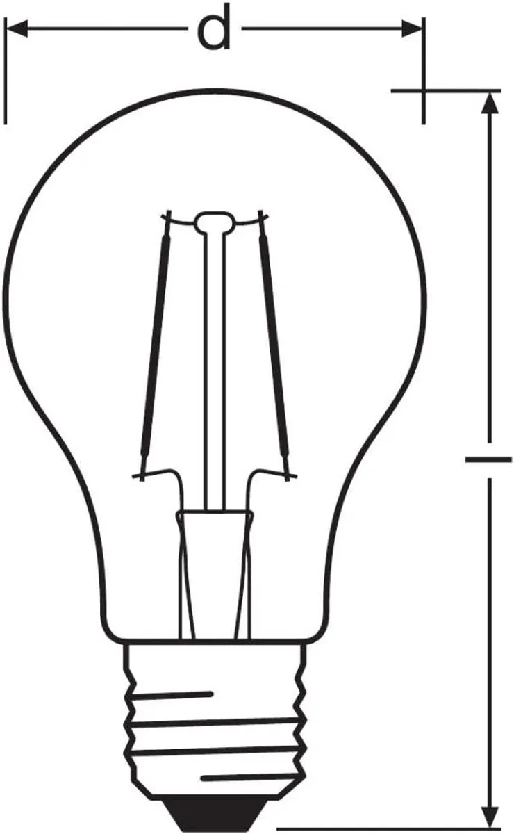 Osram LED Classic P45 E27 4W 470lm - Helder - afbeelding 6 van 6