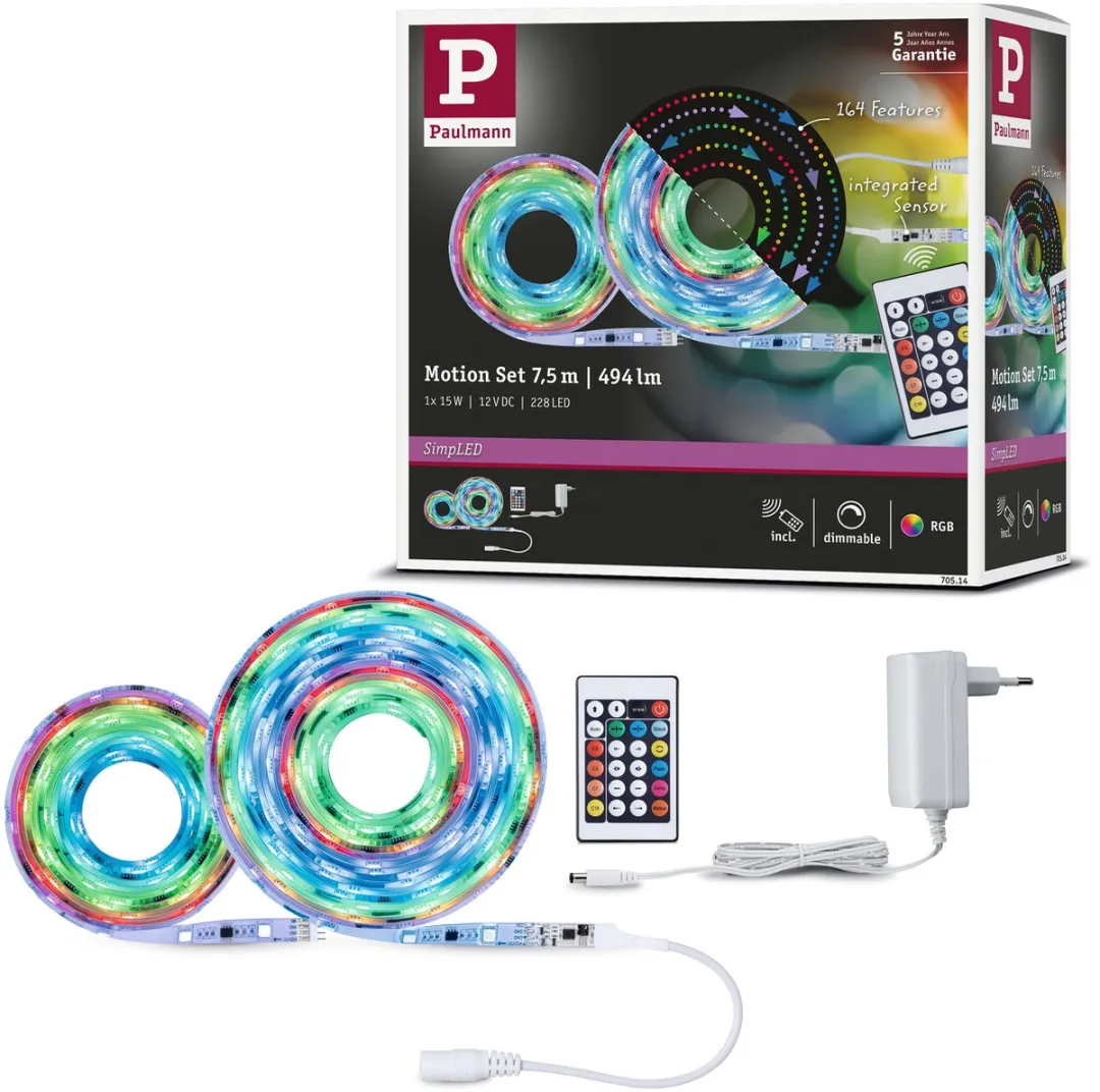 Paulmann SimpLED Motion LED Strip RGB 7,5m