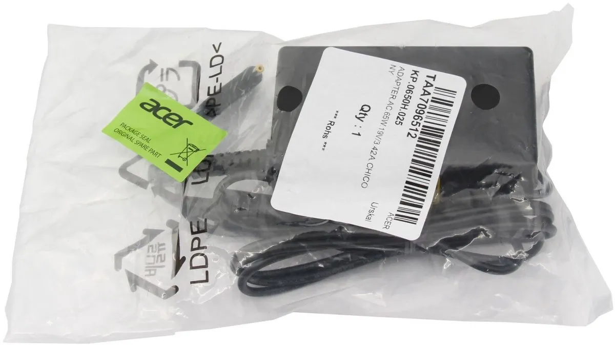 Acer KP.06501.015 Oplader 65W - Laptop