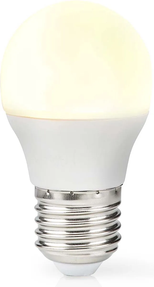 Nedis LED-Lamp E27 G45 4.9W 470lm Warm Wit - 3 Stuks