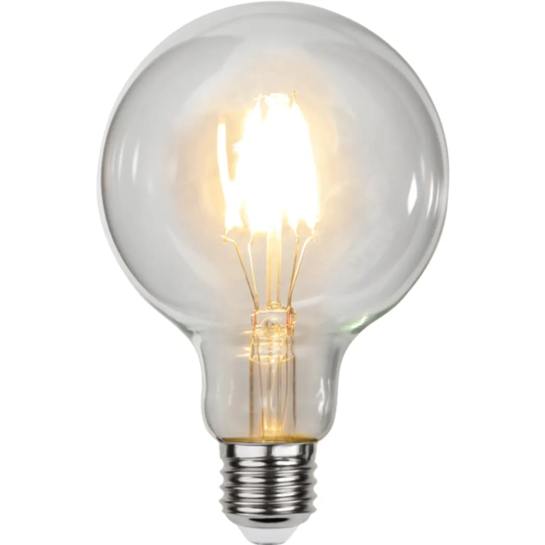 Star Trading G95 Bol E27 4.7W Extra Warm Wit - 5 Stuks