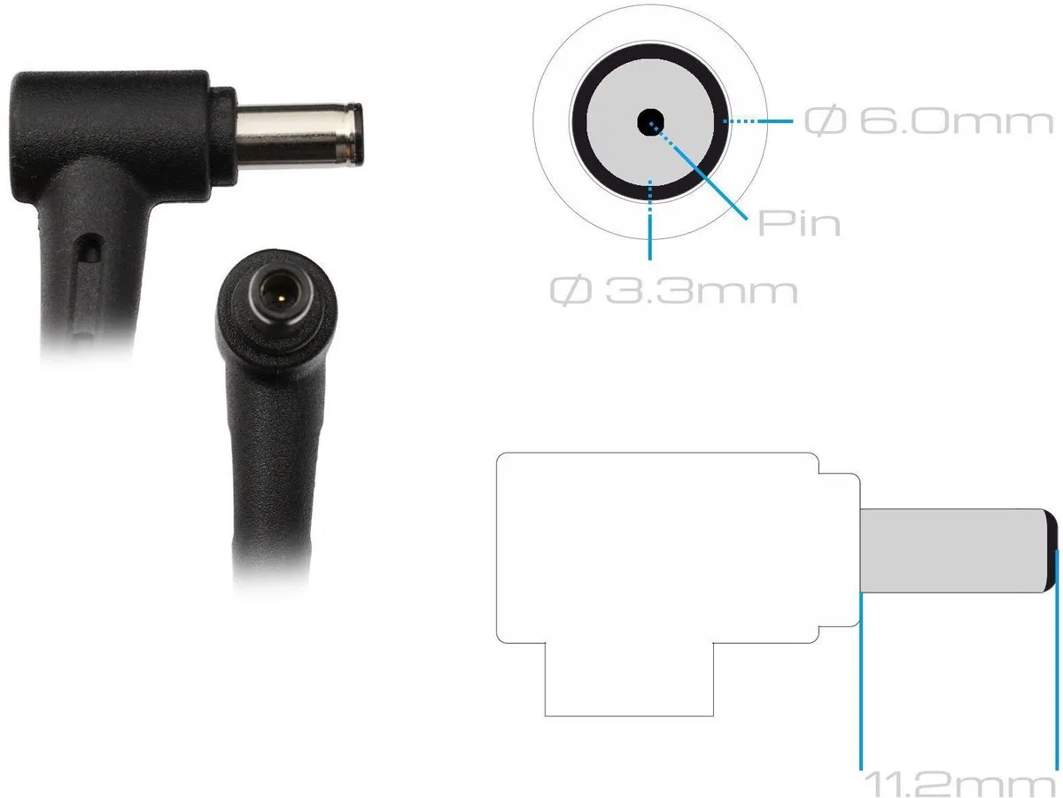 ASUS ROG 90XB08MN-MPW060 Oplader 280W - Zwart