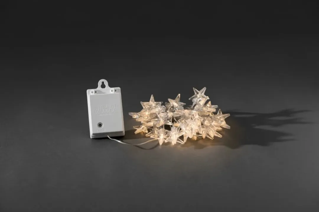 Konstsmide Lichtsnoer Sterretjes 40 LED 4,4m - Transparant