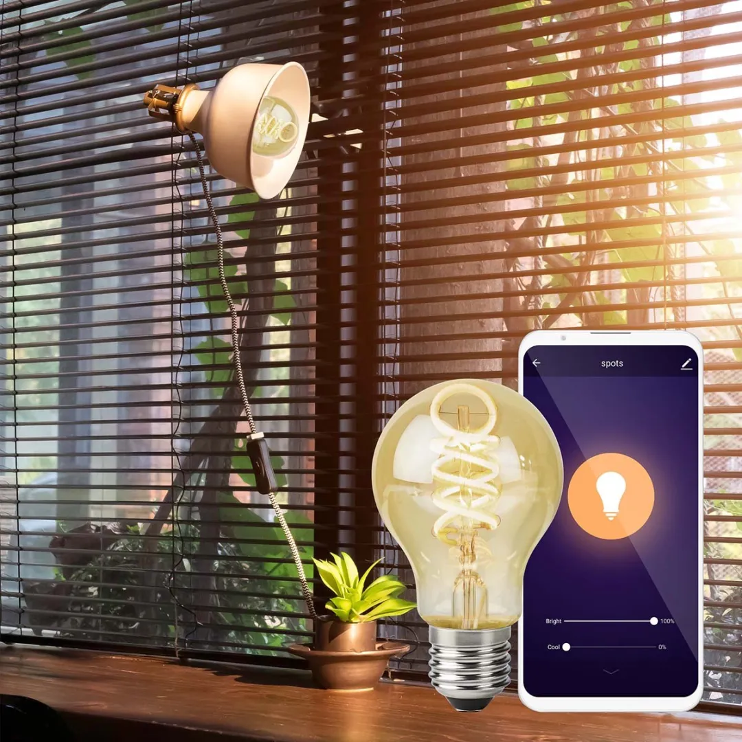 Nedis SmartLife LED Filamentlamp E27 360lm - Goudkleurig