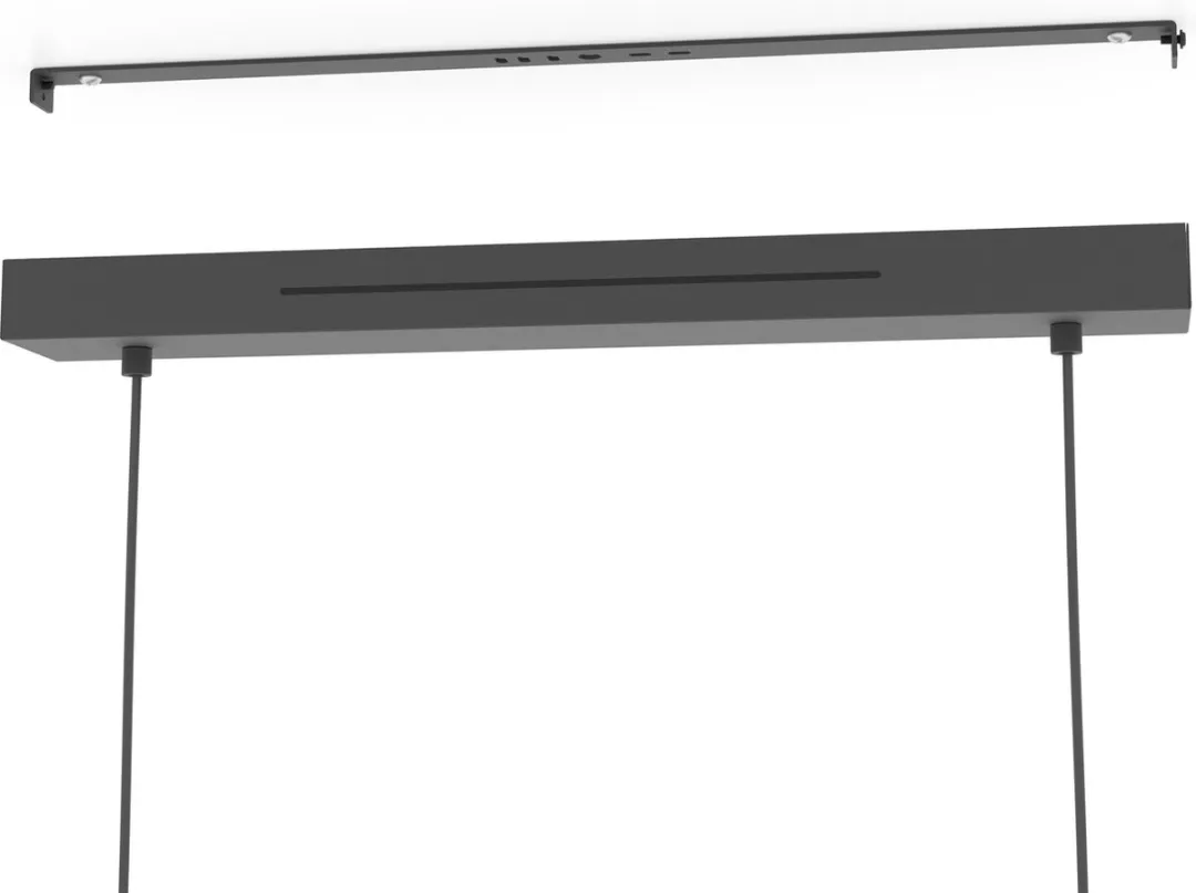 EGLO connect.z Andreas-Z Hanglamp 117cm - Zwart/Wit - RGB & Wit - Zigbee