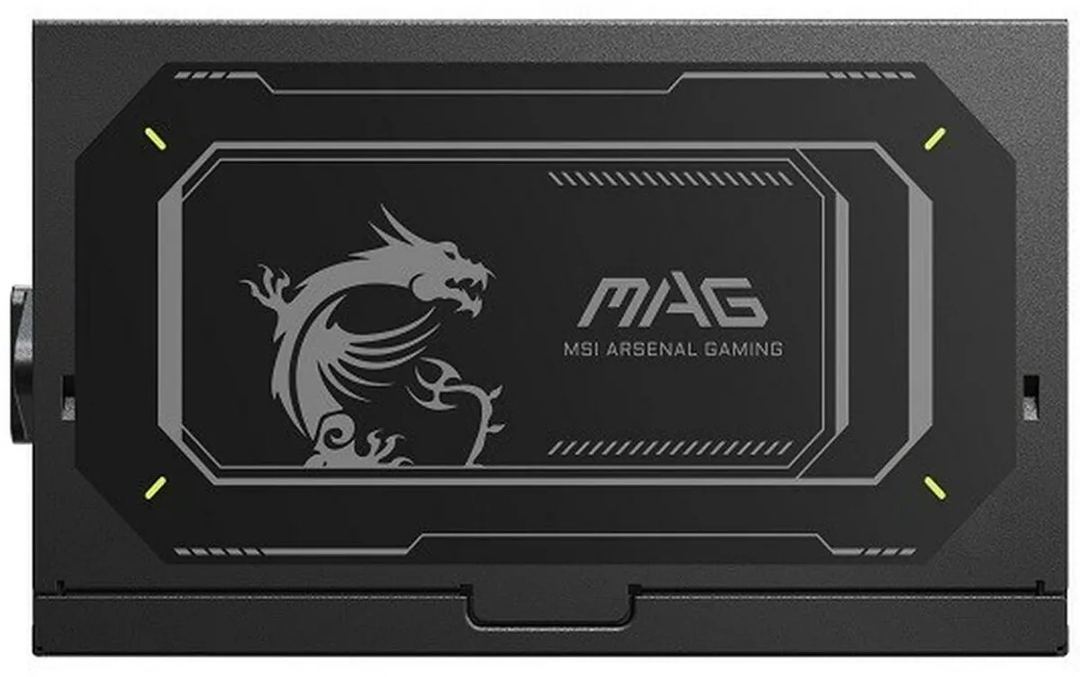 MSI MAG A850GL PCIE5 II Voeding 850W - Volledig Modulair - Zwart