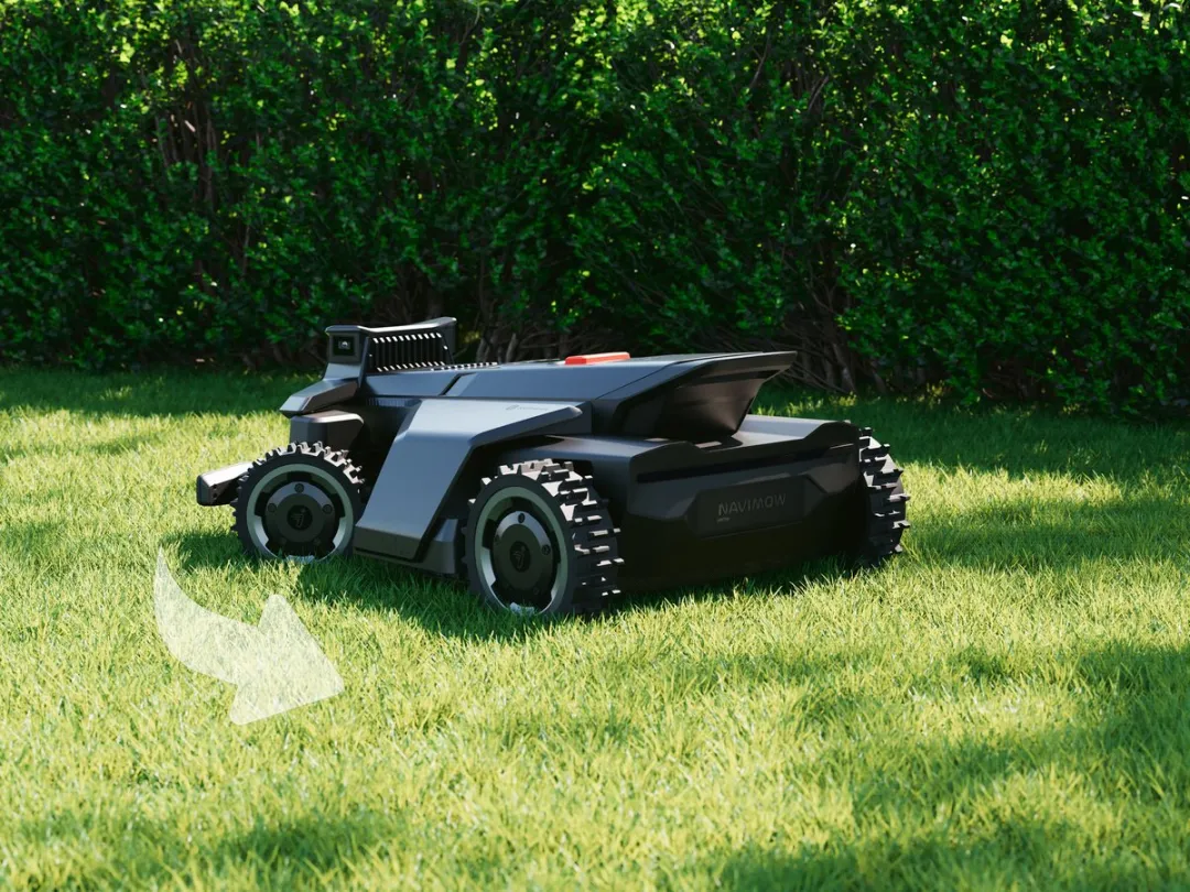 Segway Navimow X450 - nRTK+Vision - Robotgrasmaaier - Zonder Grensdraad & Zonder Antenne - Navigatie Zonder Satellieten - 5000m² - 84% Helling - AI Obstakelvermijding - Apple Find My - Super Stil 68dB - 3 Jaar Garantie