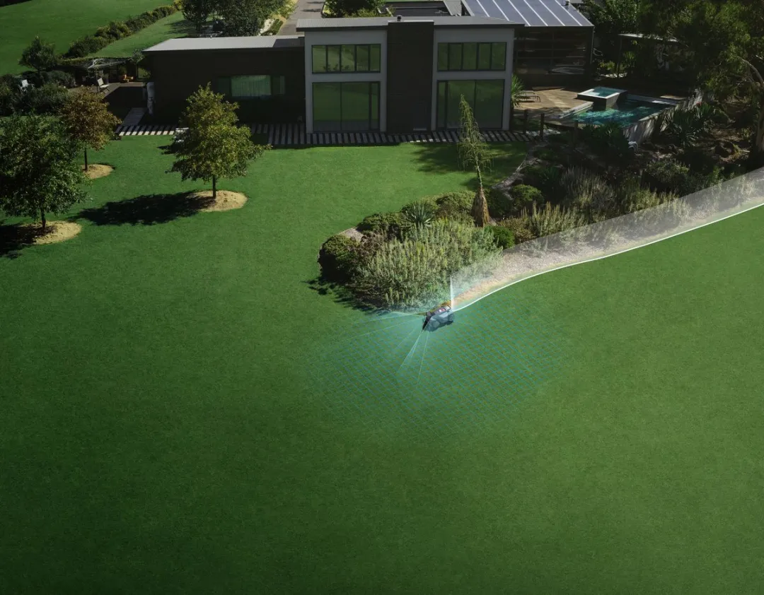 Segway Navimow X450 - nRTK+Vision - Robotgrasmaaier - Zonder Grensdraad & Zonder Antenne - Navigatie Zonder Satellieten - 5000m² - 84% Helling - AI Obstakelvermijding - Apple Find My - Super Stil 68dB - 3 Jaar Garantie