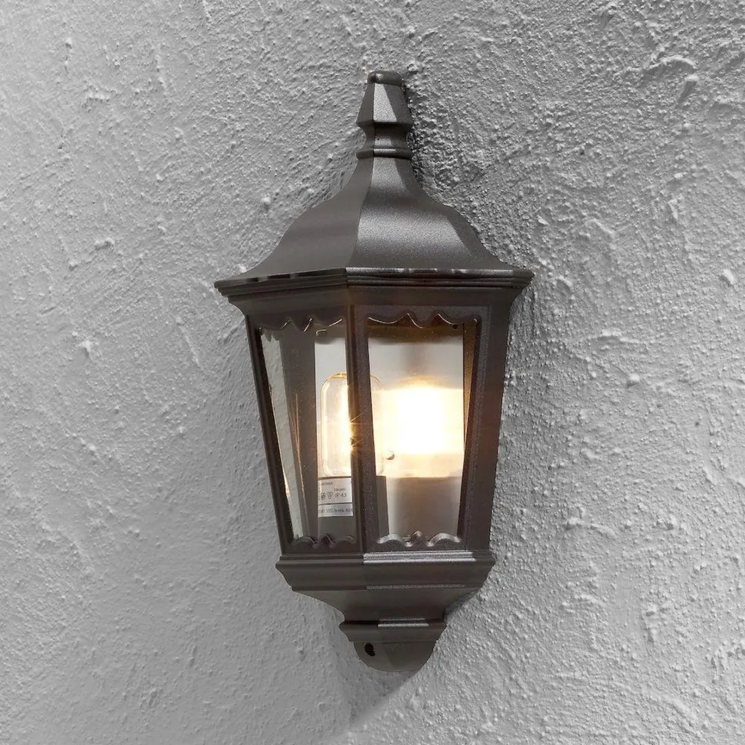 Konstsmide Firenze Wandlamp 44.5cm - Matzwart