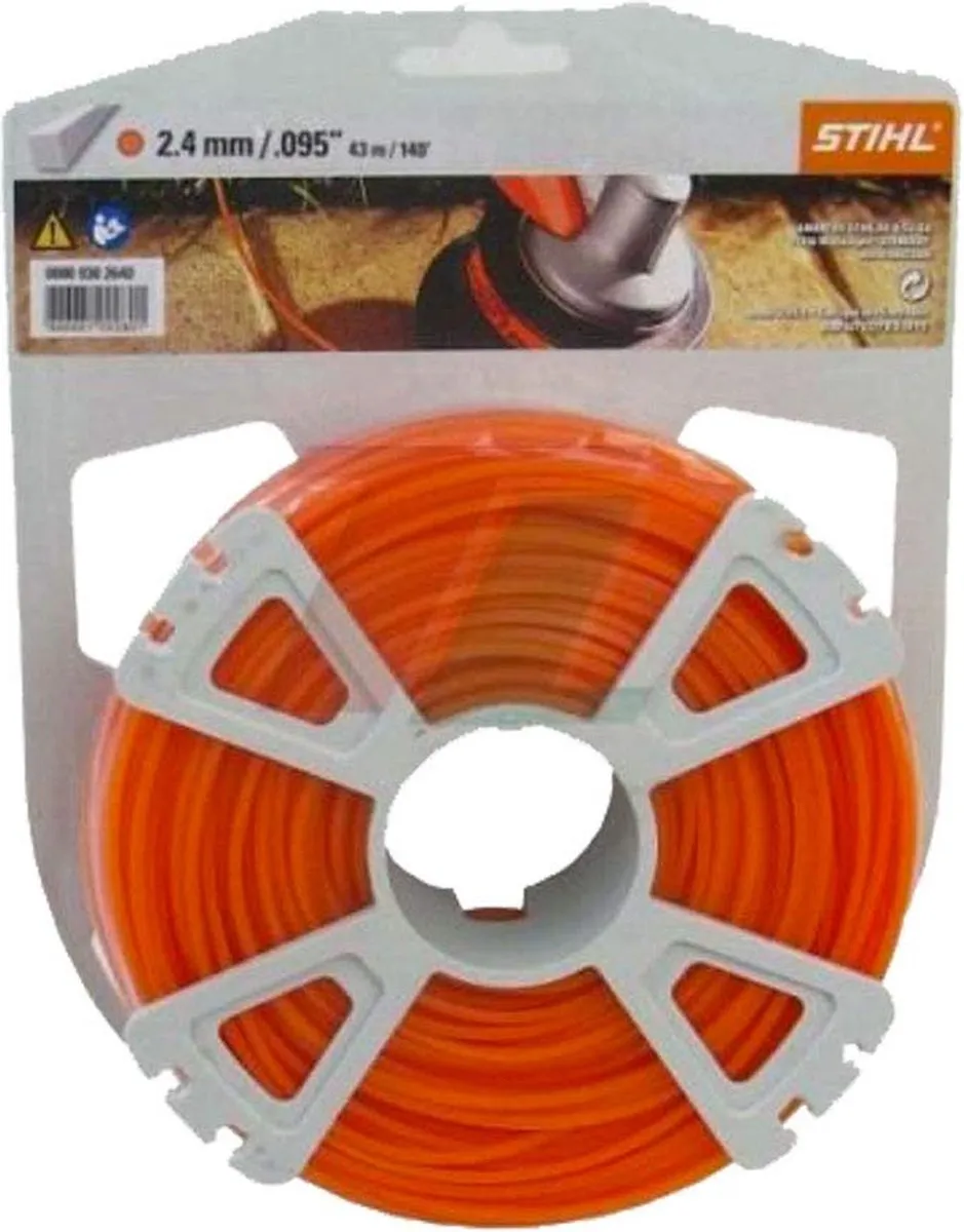 Stihl Ronde Maaidraad Ø2,4mm 43m