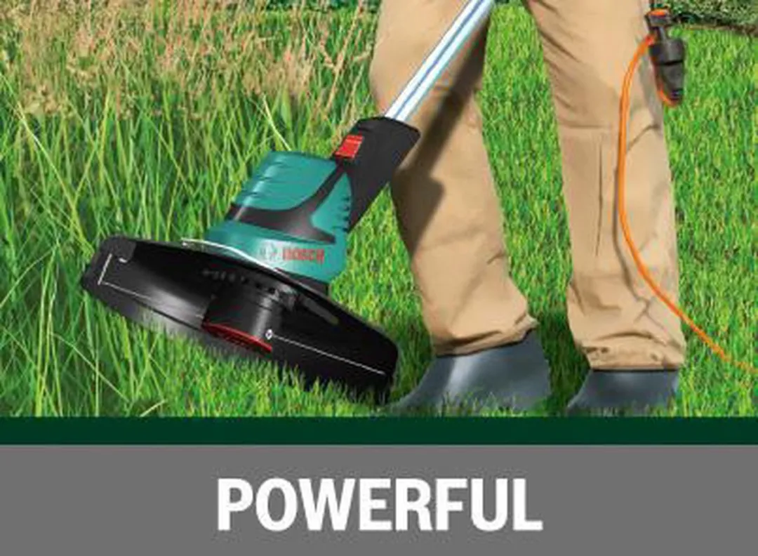 Bosch ART 24 Grastrimmer 400W - 24cm met wielenset - afbeelding 4 van 5