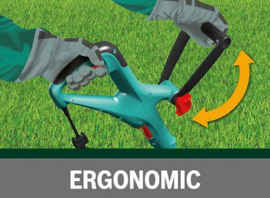 Bosch ART 24 Grastrimmer 400W - 24cm met wielenset - afbeelding 2 van 5