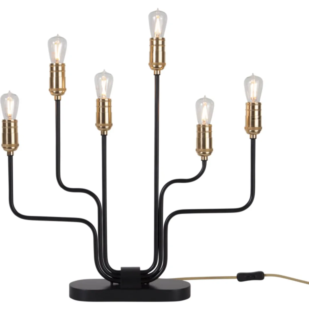 Star Trading Druppel-Edison Lamp 3-Pack - 1.9W - Rookglas