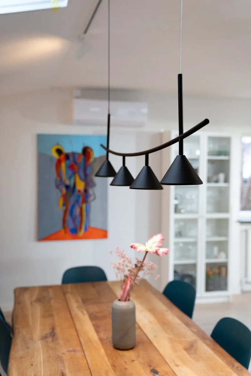 Osram Decor Fuji Linear Hanglamp 4x16W 620lm - Zwart
