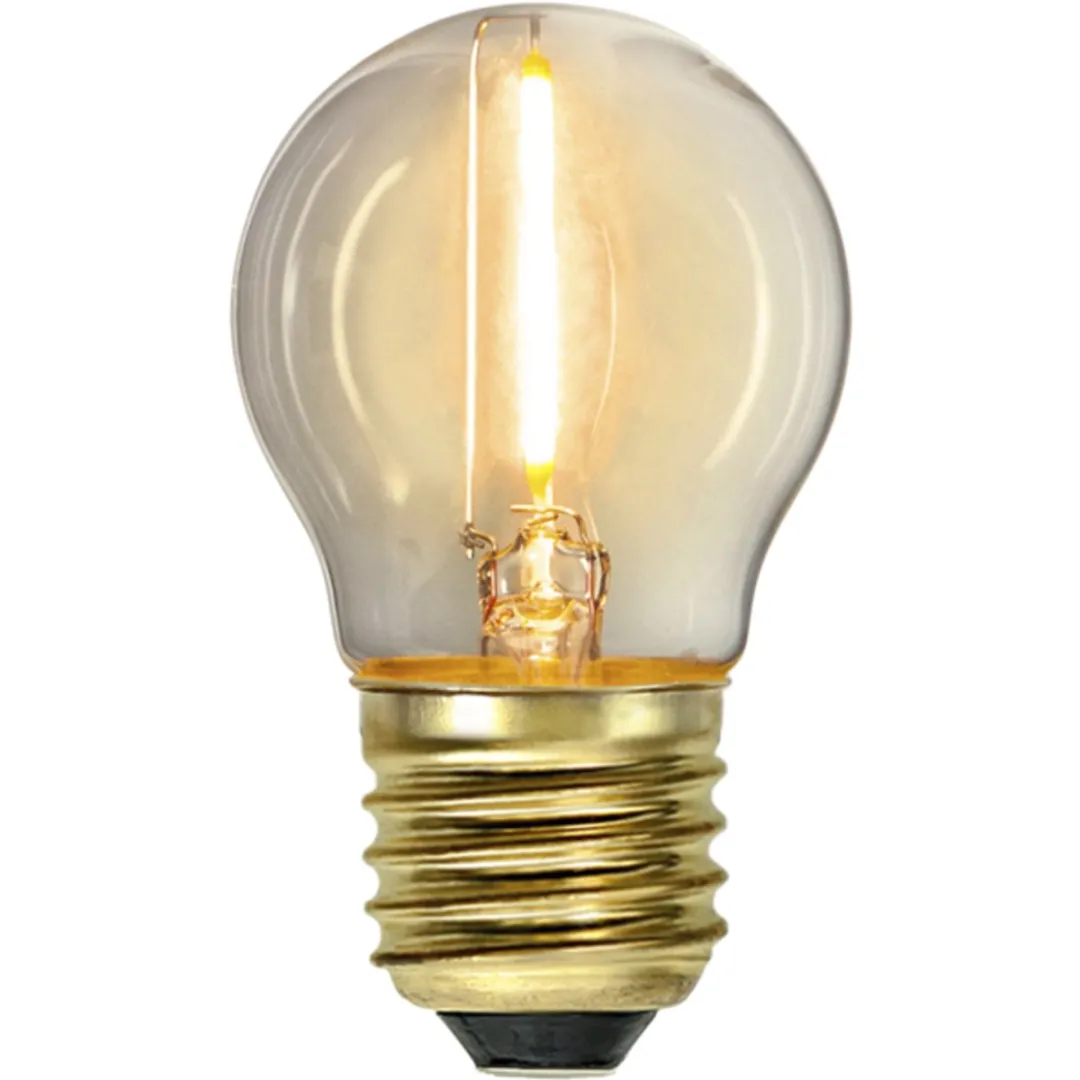 Star Trading Soft Glow Kogellamp E27 0,8W - 5 Stuks
