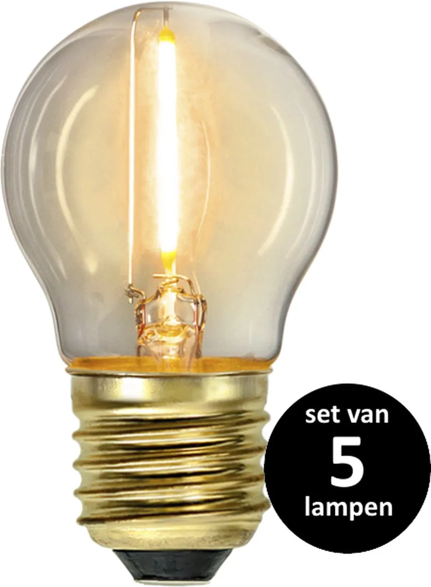 Star Trading Soft Glow Kogellamp E27 0,8W