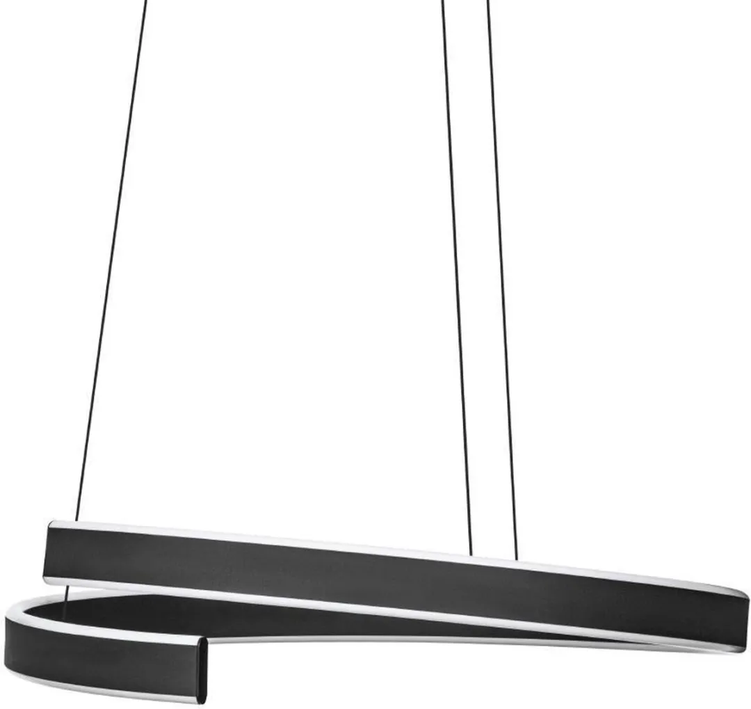 EGLO connect.z Andabaia-Z Smart Hanglamp Ø60cm - Zwart/Wit - Zigbee