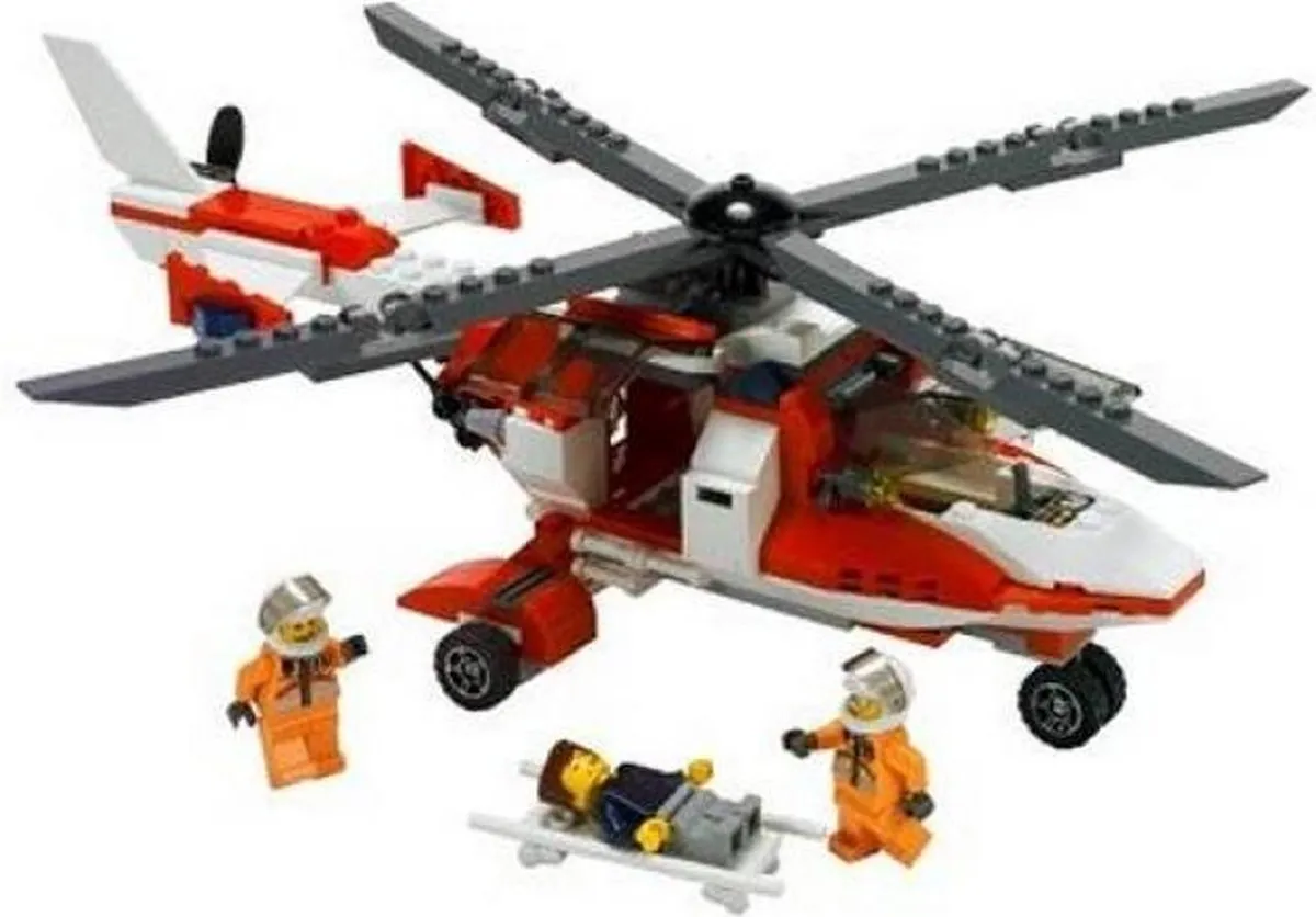 LEGO City Reddingshelikopter 7903 - 235 Stukken