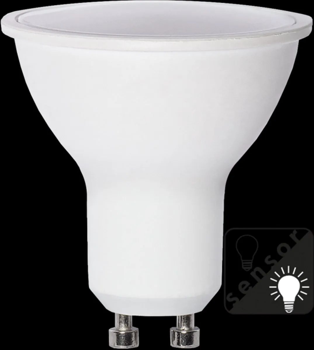 Star Trading Schemersensor Spot GU10 4.7W Warm Wit - 3 Stuks
