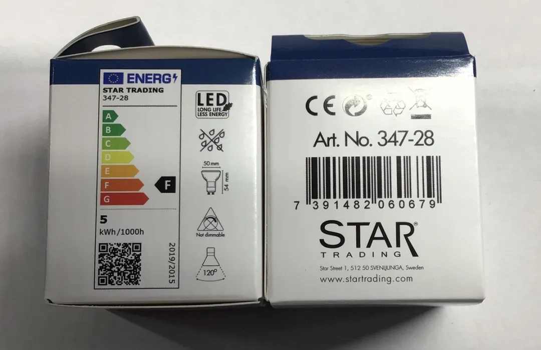 Star Trading Schemersensor Spot GU10 4.7W Warm Wit - 3 Stuks