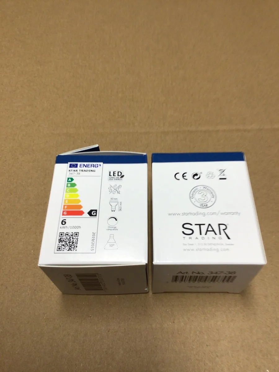Star Trading Spot GU10 5.2W Warm Wit Mat - 3000K Dimbaar