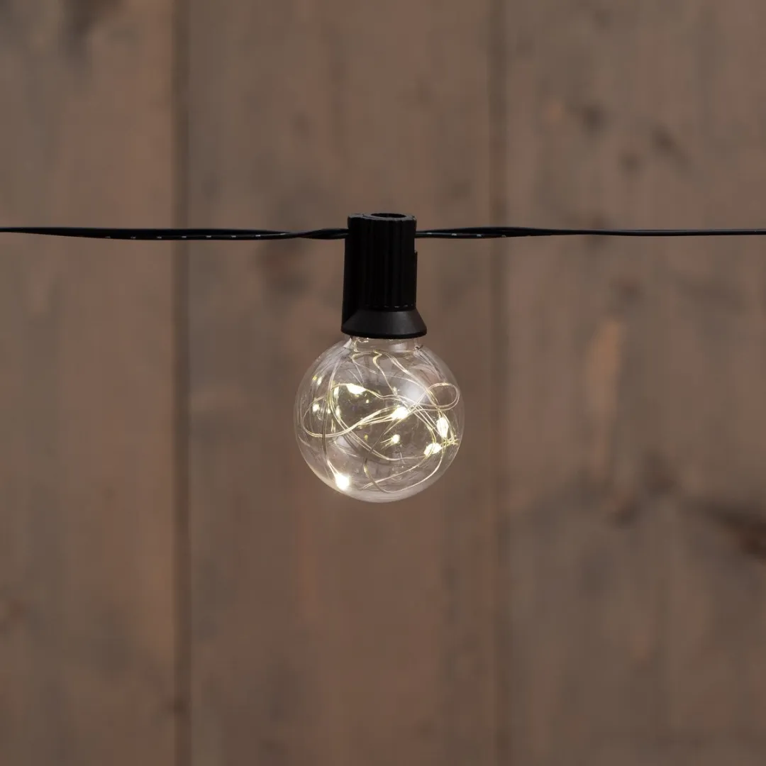 Anna's Collection Solar Lichtsnoer 20 Warm Wit LED - 600cm