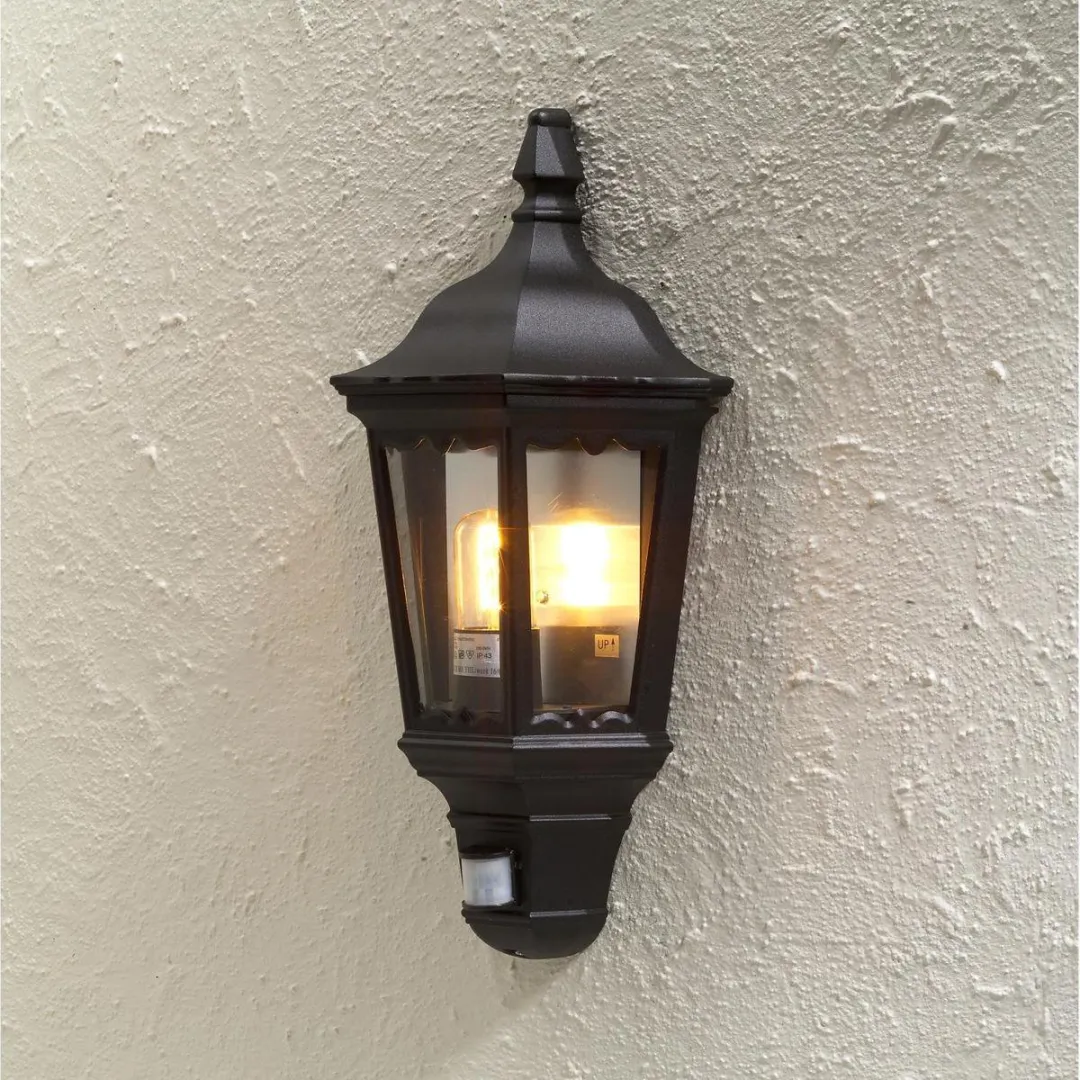 Konstsmide Firenze Wandlamp 100W Matzwart - afbeelding 6 van 6