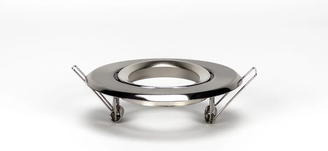 Solistech Inbouw GU10 LED Spot 2 Stuks - Ø75mm Kantelbaar - Zilver